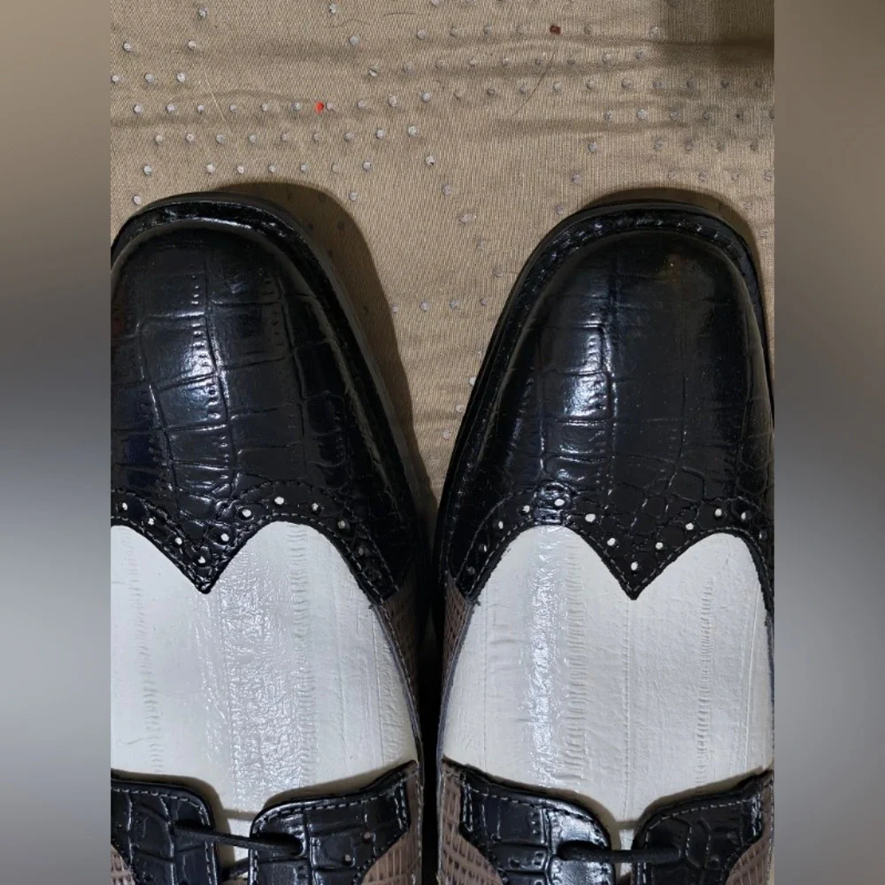 NEW Mens Stacy Adams Gallinari Dress Shoes - Multi Colored size 10.5